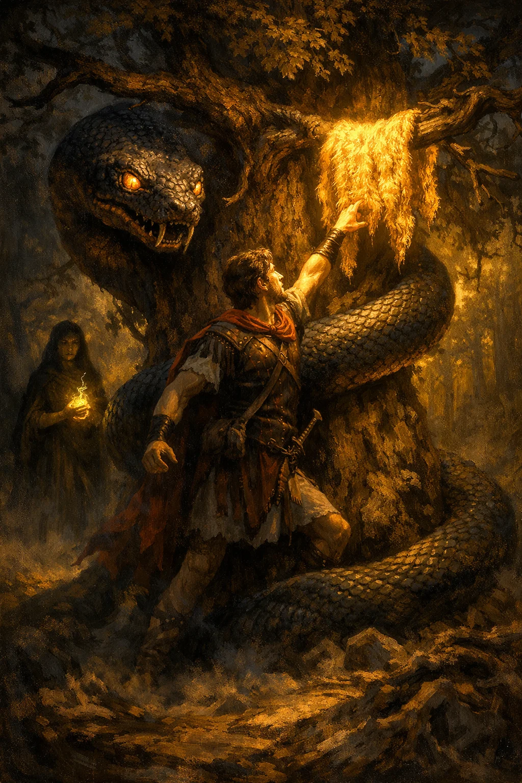 Jason and the Golden Fleece – The Voyage of the Argonauts | Greek Mythology Guide - Greek Mythology Illustration