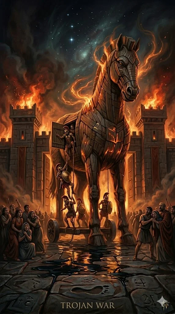 The Trojan War – The Greatest Conflict in Greek Mythology - Greek Mythology Illustration